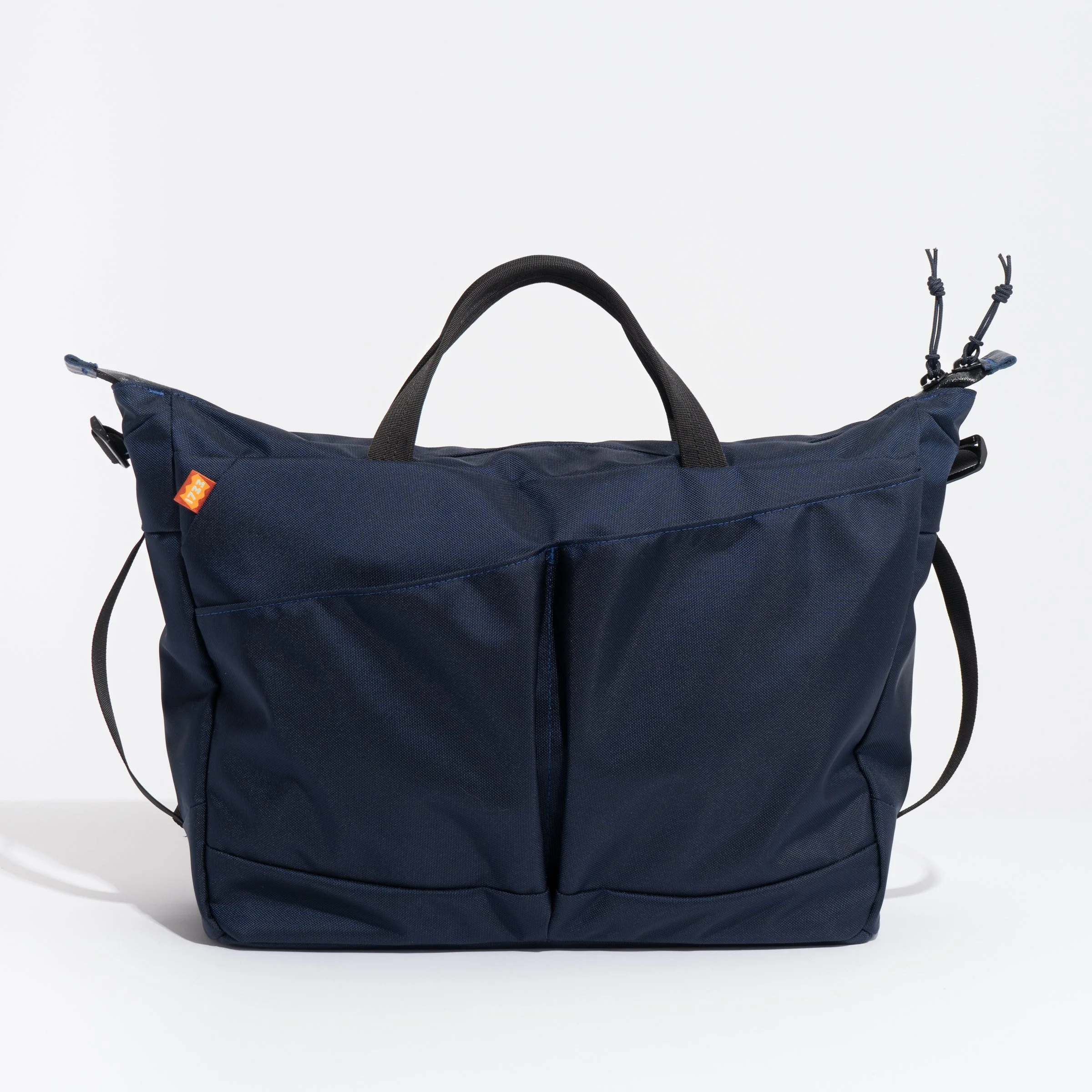 hood newspaper bag BLACK モリハルナ hood newspaper bag BLACK モリハルナ hood newspaper bag